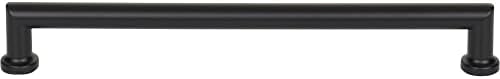 Top Knobs Morris Pull 8 1316 Inch C-C Flat Black