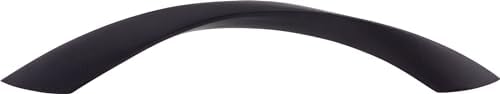 Top Knobs M1144 Nouveau III Collection 5-116 Flat Black Twist Pull