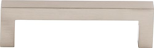 Top Knobs M1161 Nouveau III Square Bar Pull Brushed Satin Nickel