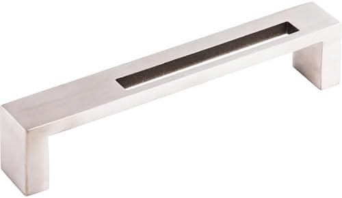 Top Knobs Modern Metro Slot Pull 5 Inch Flat Black
