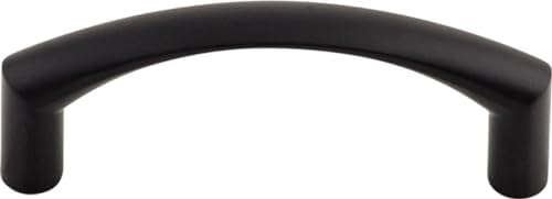 Top Knobs M1711 Nouveau Collection 3 Flat Black Pull Hardware for Cabinets