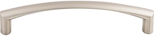 Top Knobs M391 Nouveau Collection 5-116 Griggs Pull Brushed Satin Nickel