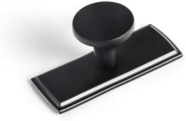 Goo-Ki Matt Black Cabinet Knob Set 6 Pieces