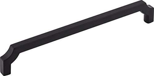 Top Knobs Flat Black Ellis Collection Pull