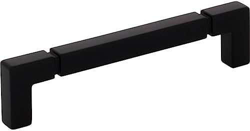 Top Knobs 5 116 Flat Black Coord Pull