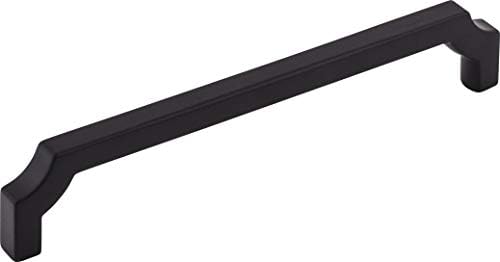 Top Knobs TK3023BLK Davenport Pull Flat Black