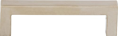 Top Knobs M1161 Nouveau III Square Bar Pull Brushed Satin Nickel
