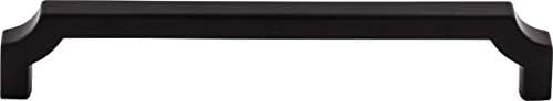 Top Knobs TK3023BLK Davenport Pull Flat Black