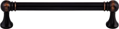 Top Knobs TK803BLK Kara Pull 5-116 Inch