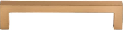 Top Knobs M1651 Nouveau III Collection Square Bar Pull Brushed Bronze