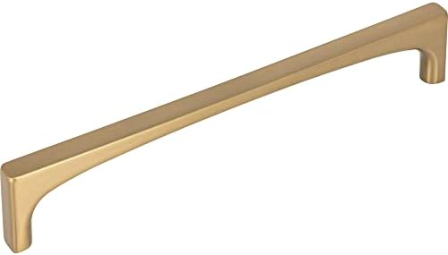 Sturdy Rivera cabinet pull 6-516 inch Black finish Top Knobs TK1014AG MidwestHobby