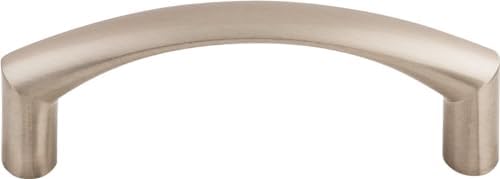 Top Knobs M1711 Nouveau Collection 3 Flat Black Pull Hardware for Cabinets