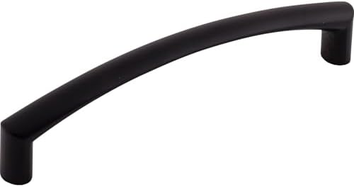 Top Knobs M393 Nouveau Collection 5-116 Griggs Pull Flat Black