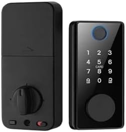 Tuya Smart Deadbolt Lock with Fingerprint Keyless Door Security