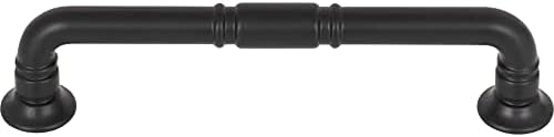 Top Knobs TK1003BLK Cabinet Handle Pull 5-116 Inch Center to Center