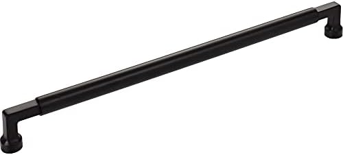 Top Knobs Cumberland 12 Inch Flat Black Pull