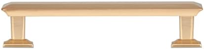 Southern Hills 5pc Gold Cabinet Pulls 4 Screw Spaced Handles