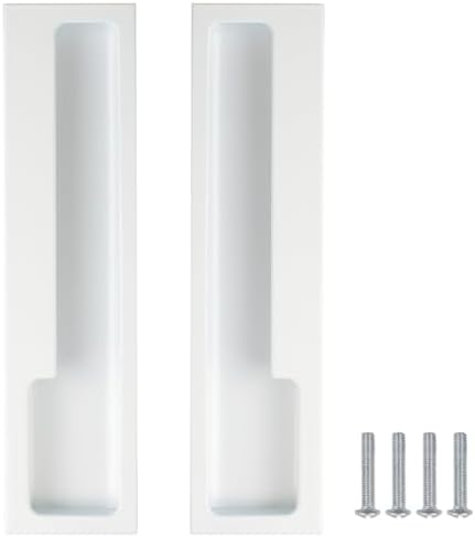 Sturdy Zinc Alloy Flush Pulls Modern Design Easy Install