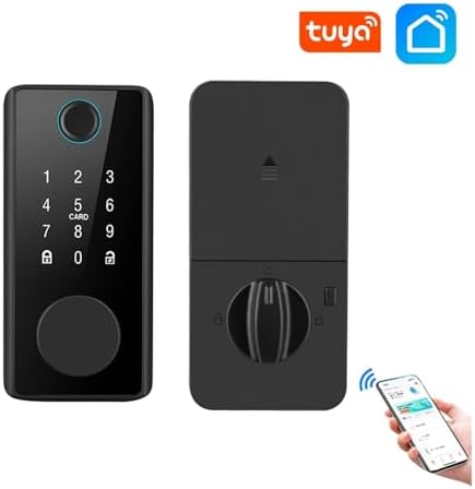 Secure Smart Door Lock with TuyaAPP
