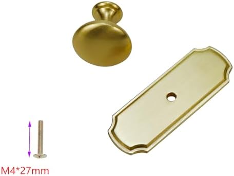 2 Pack Black Cabinet Knobs Drawer Pulls Kitchen Hardware