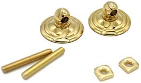 Restore Hardware Antique Eyelet Post Set with Back Plates 1 Dia