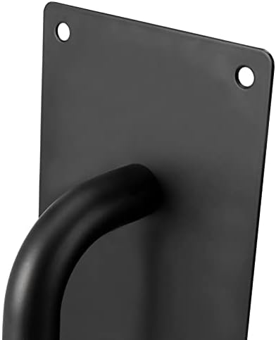 4 pcs 12 x 4 Inch Black Stainless Steel Door Handle