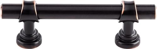 Top Knobs 3 Bit Pull for Cabinets Tuscan Bronze