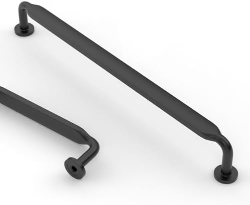 Asidrama 10-Pack Matte Black Kitchen Cabinet Handles for Home Improvement