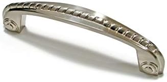 Richelieu 3 34-inch Center-to-Center brushed nickel cabinet drawer pull