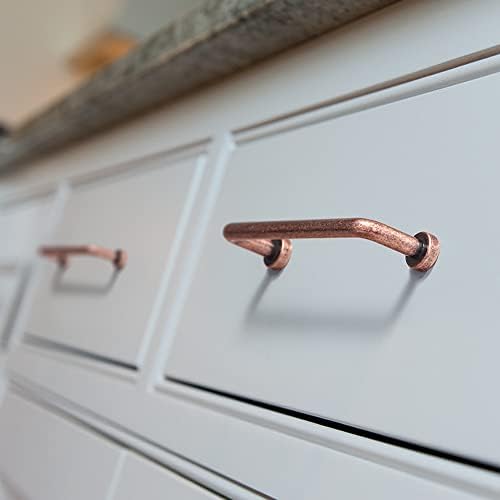 Goo-Ki 6-Piece Retro Copper Cabinet Bar Pulls