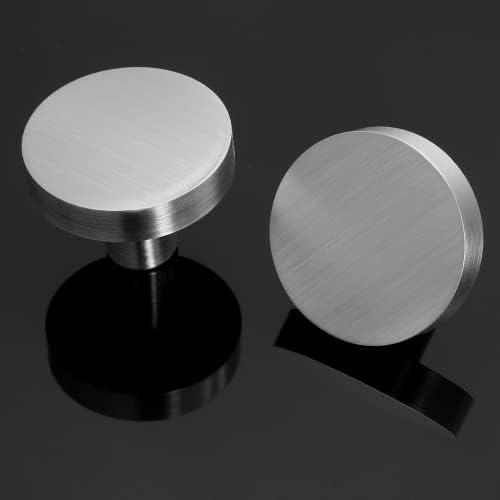 Twist-Proof 12Pack Brushed Nickel Cabinet Knobs for Dressers