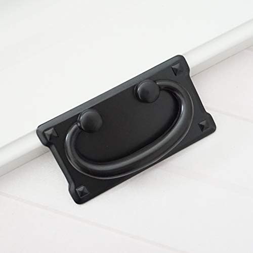 LBFEEL 225 Inch 3 Inch Black Square Cabinet Pull Handles
