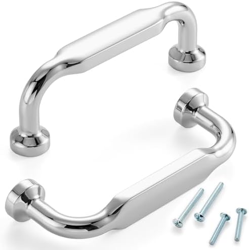 3 Inch Chrome Cabinet Pull Handle ZP2302 Pack of 10