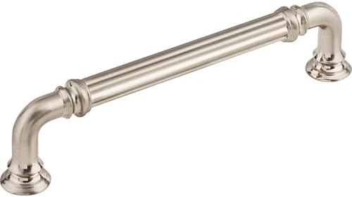 Top Knobs TK323UM Chareau Collection Reeded Bar Pull Umbrio
