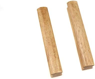 Natural Solid Wood Drawer Pulls 38-inch