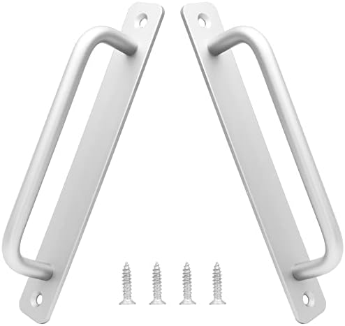 Piutouyar 2 Pack Aluminum Alloy Sliding Barn Door Handle