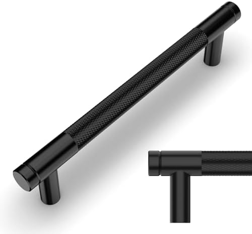 Amerdeco 30-Piece Matte Black Cabinet Pulls for Kitchen Bathroom Dresser Cabinets