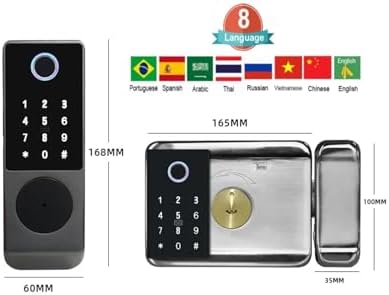 Waterproof Smart Lock Outdoor Security