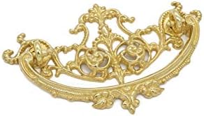 Victorian Style Drawer Pull - Solid Cast Brass