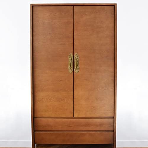 Hardware Philosophy Sandal Brass Pull Cabinet Backplate Strip Set 87 Inch