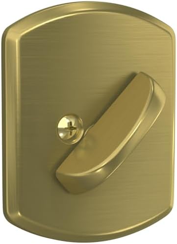 Schlage B60 N GRW Deadbolt - Matte Black