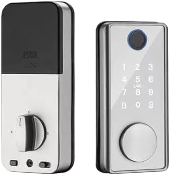 Smart Deadbolt Locks for Front Door with Tuya Wi-Fi