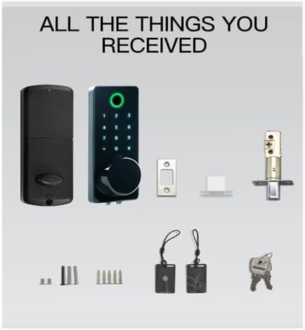Secure Smart Door Lock with Tuya App