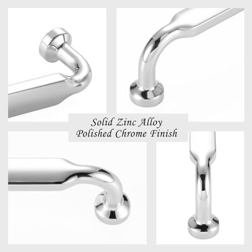 3 Inch Chrome Cabinet Pull Handle ZP2302 Pack of 10