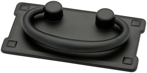 Franklin Brass 5-Pack Matte Black Cabinet Handles for Kitchen Bathroom Drawers