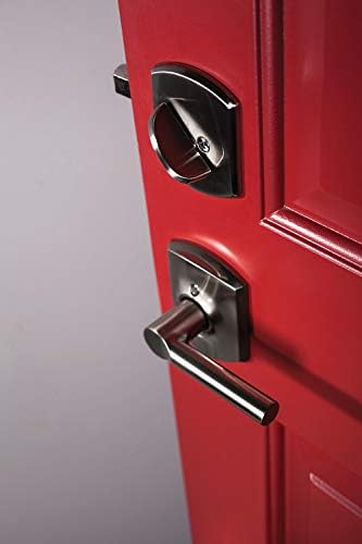 Schlage B60 N GRW Deadbolt - Matte Black