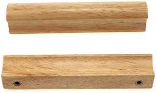 Natural Solid Wood Drawer Pulls 38-inch
