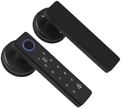 Secure Convenient Smart Door Lock with Fingerprint Remote Unlocking