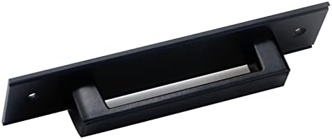 Tighall 7 Black Barn Door Pulls