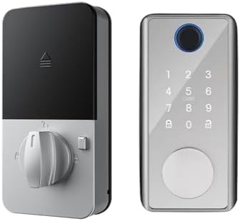 Unlock Your Home with the Smart Fingerprint Deadbolt from FJZKTEG